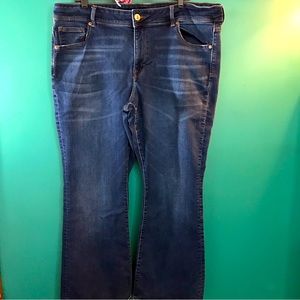 American Eagle BOOTCUT JEANS Dark Wash